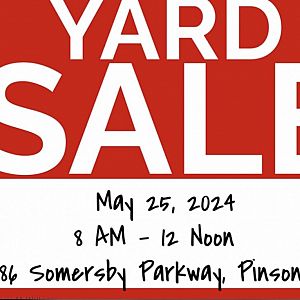 Yard sale photo in Pinson, AL